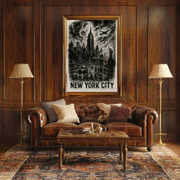New York City Skyline Poster