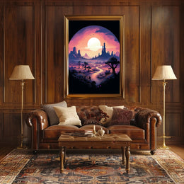Dreamscape At Dusk Poster