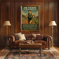 Jim Thorpe A Legend Unmatched Poster