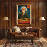 Albert Einstein Theory Of Relativity Poster