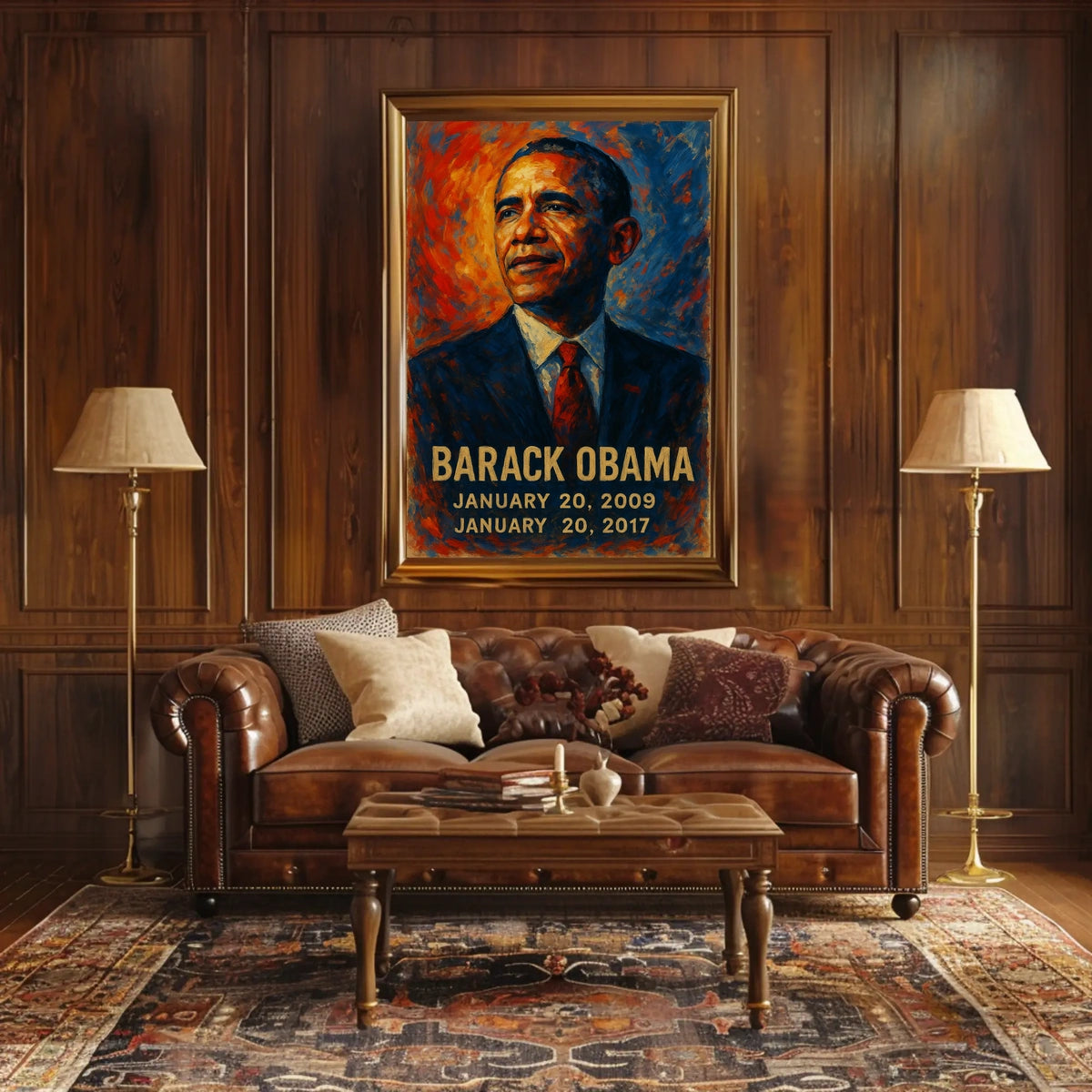 Barack Obama Presidential Tenure Poster