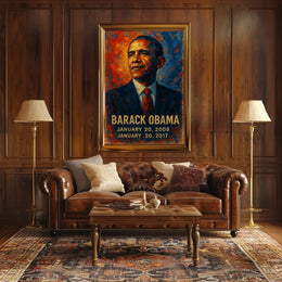 Barack Obama Presidential Tenure Poster