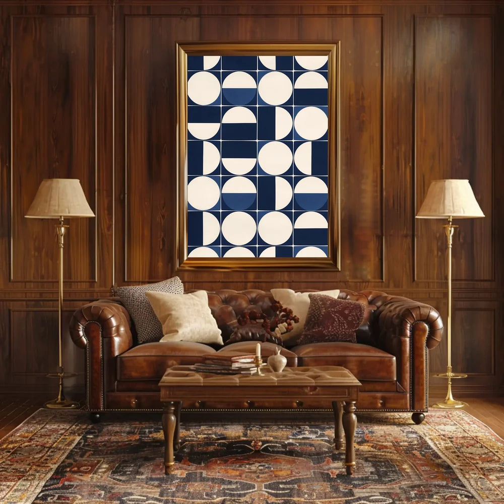 Abstract Harmony Conceptual Art Poster