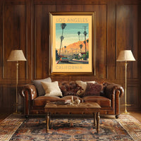Los Angeles Scenic Drive Poster