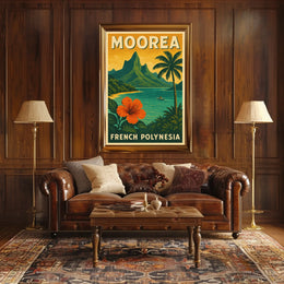 Moorea French Polynesia Poster