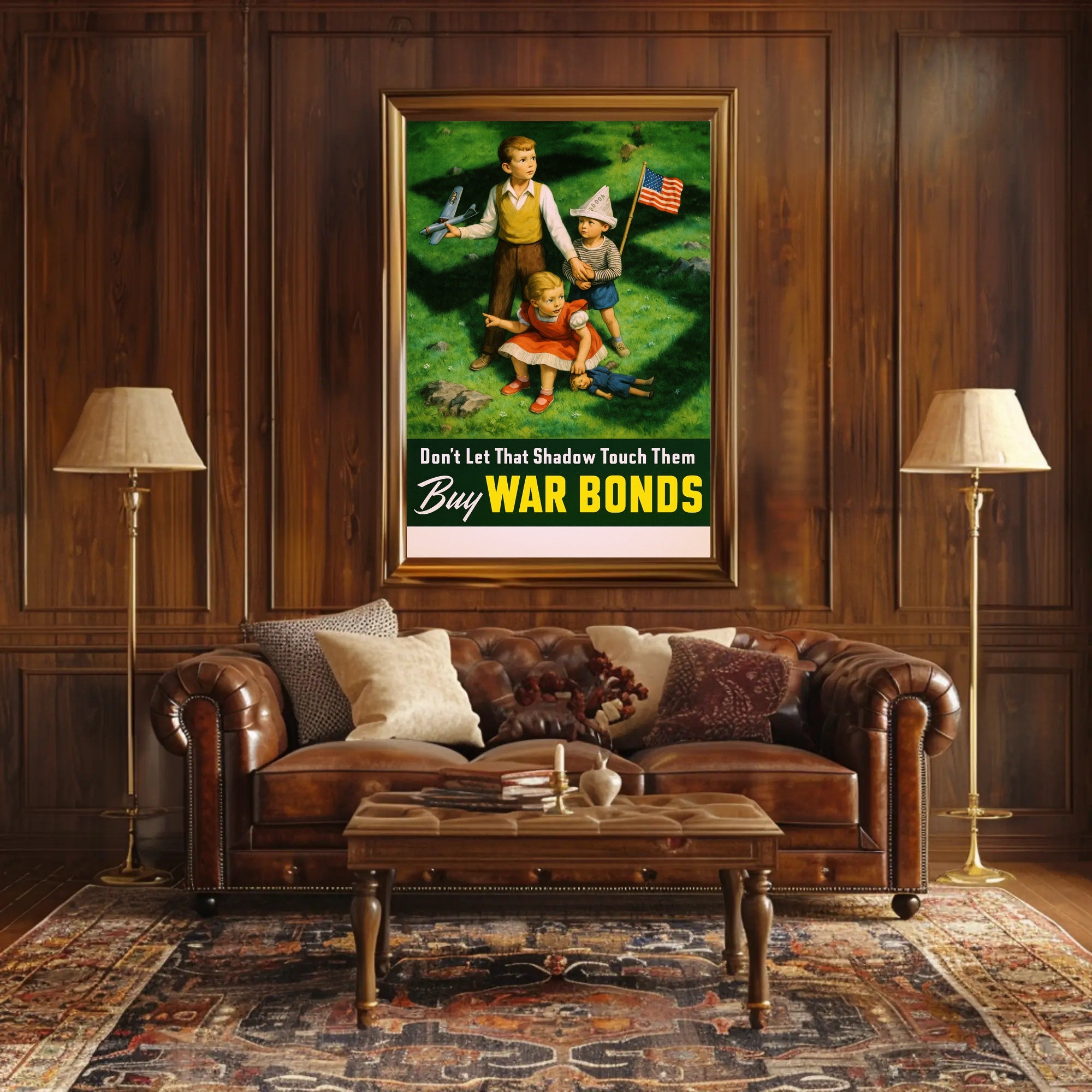 Don't Let That Shadow Touch Them Poster PosterGoat