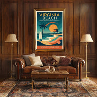 Virginia Beach Adventure Poster Print