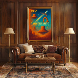 Fly Canyonlands Poster