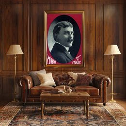 Maro Magic Vintage Entertainer Historical or Presidential Poster