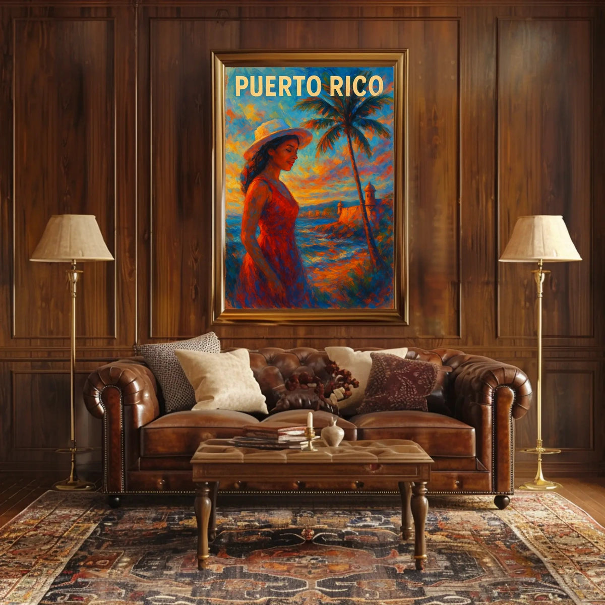 Puerto Rico Tropical Paradise Poster