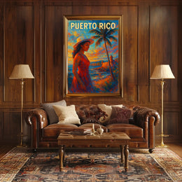 Puerto Rico Tropical Paradise Poster