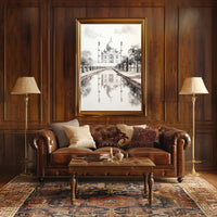 Timeless Beauty Of The Taj Mahal Poster