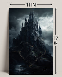 The Enchanted Castle On The Cliff Poster