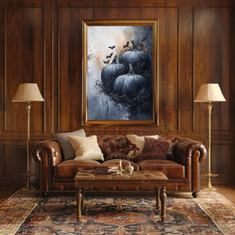 Halloween Spooky Scene Artistic Abstract or Pop Culture Poster