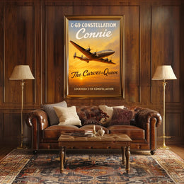 Lockheed C-69 Constellation Connie Poster PosterGoat