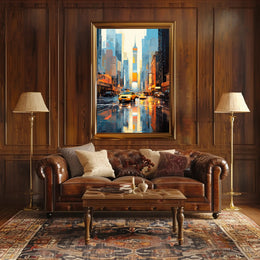 Urban Reflections Poster PosterGoat