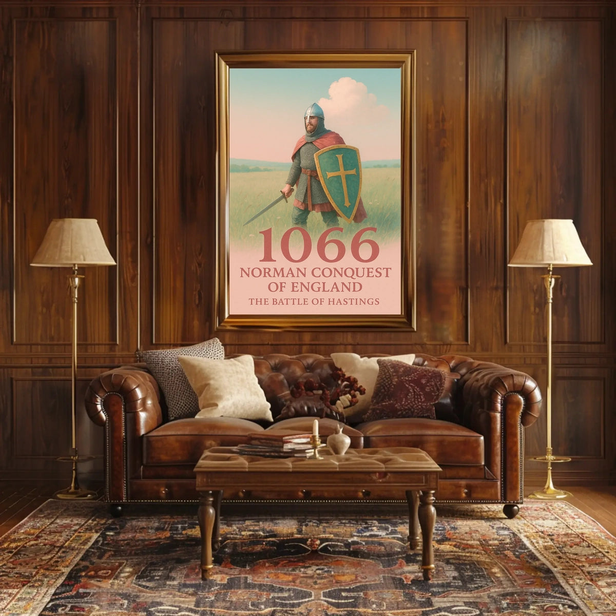 1066 Norman Conquest of England Poster