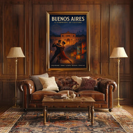 Buenos Aires A Symphony of Culture Poster