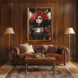 Day of the Dead La Catrina Cultural Heritage Poster