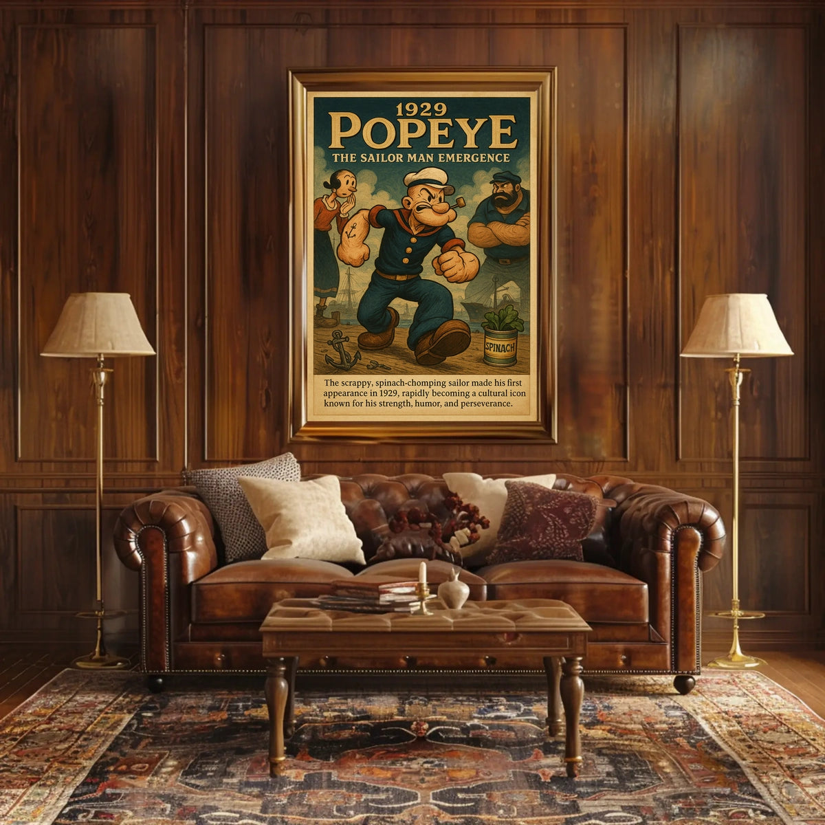Popeye 1929 Art Poster POP-91