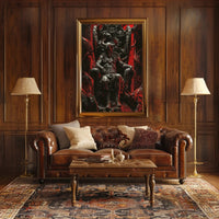 Throne Of The Dark King Poster Decor Art Print PosterGoat
