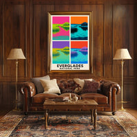 Everglades National Park Vibrant Reflections Poster