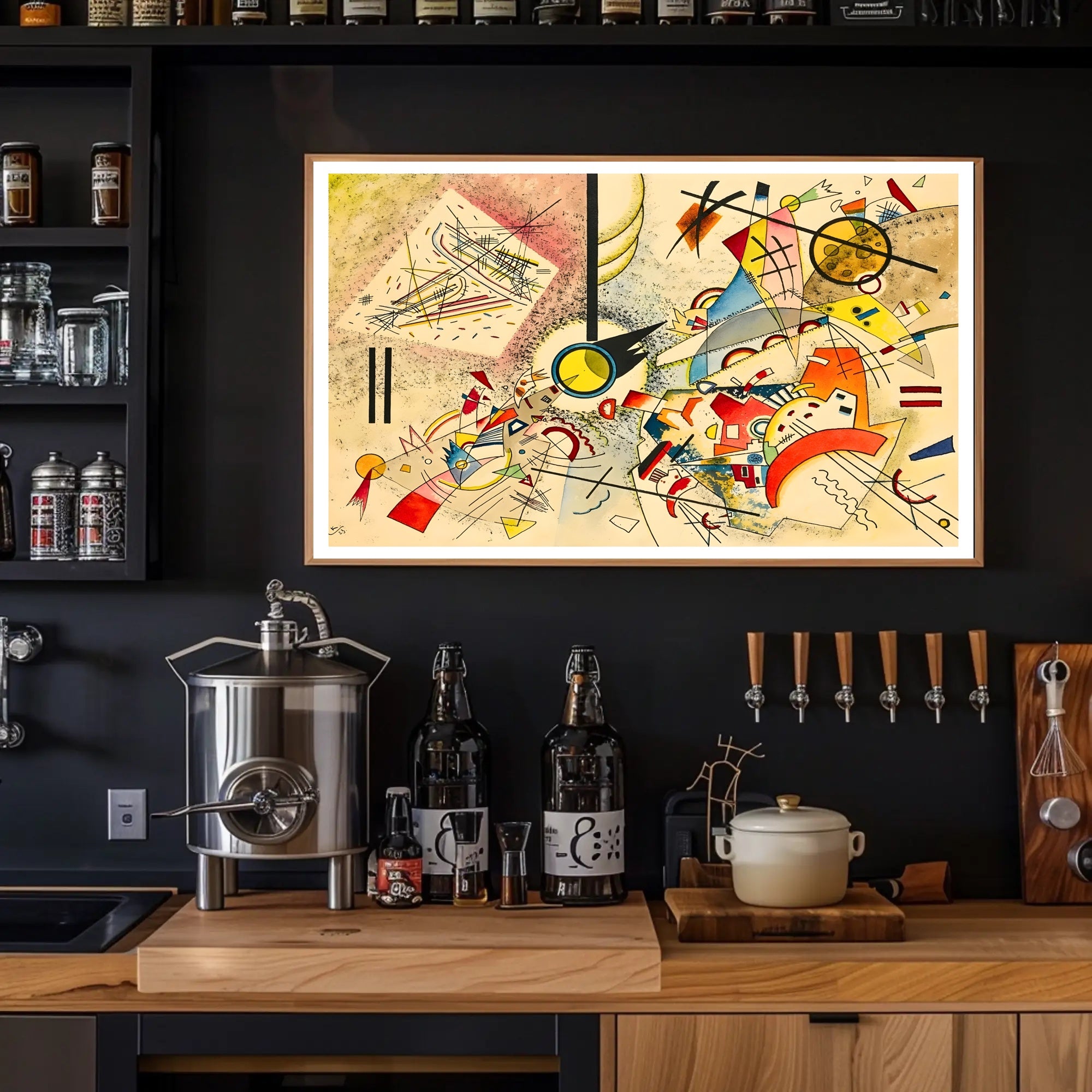 Abstract Harmony Poster