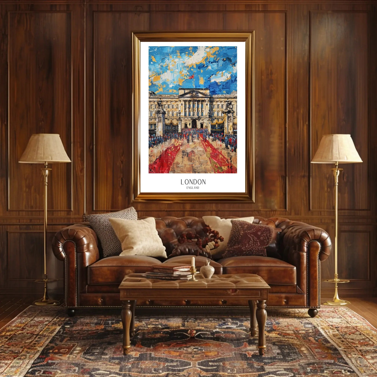 Buckingham Palace in London Poster