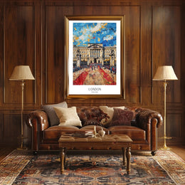 Buckingham Palace in London Poster