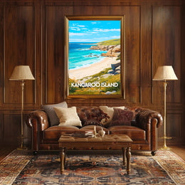 Kangaroo Island Scenic Escape - Travel Poster