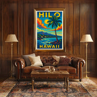 Hilo, Hawaii Poster