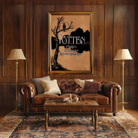 Magic and Mystery Vintage Artistic Illusion Poster