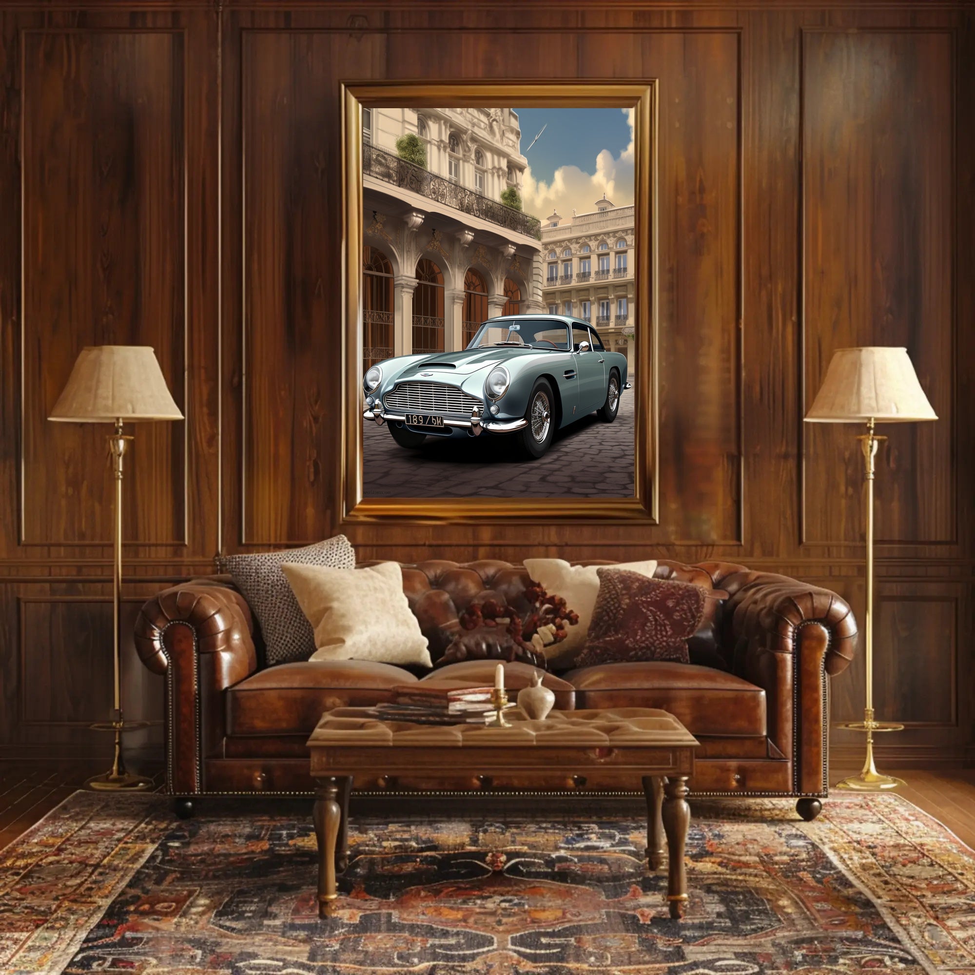 Classic Elegance on the Streets Poster PosterGoat