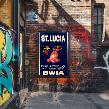 Sunjet Your Way to St. Lucia with BWIA
