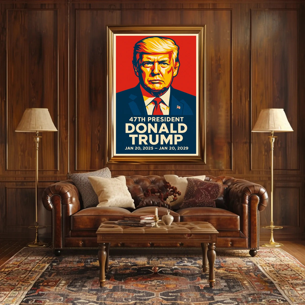 Donald Trump 47Th President Poster
