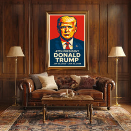 Donald Trump 47Th President Poster