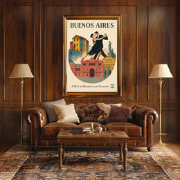 Buenos Aires City Of Passion And Culture Poster PosterGoat
