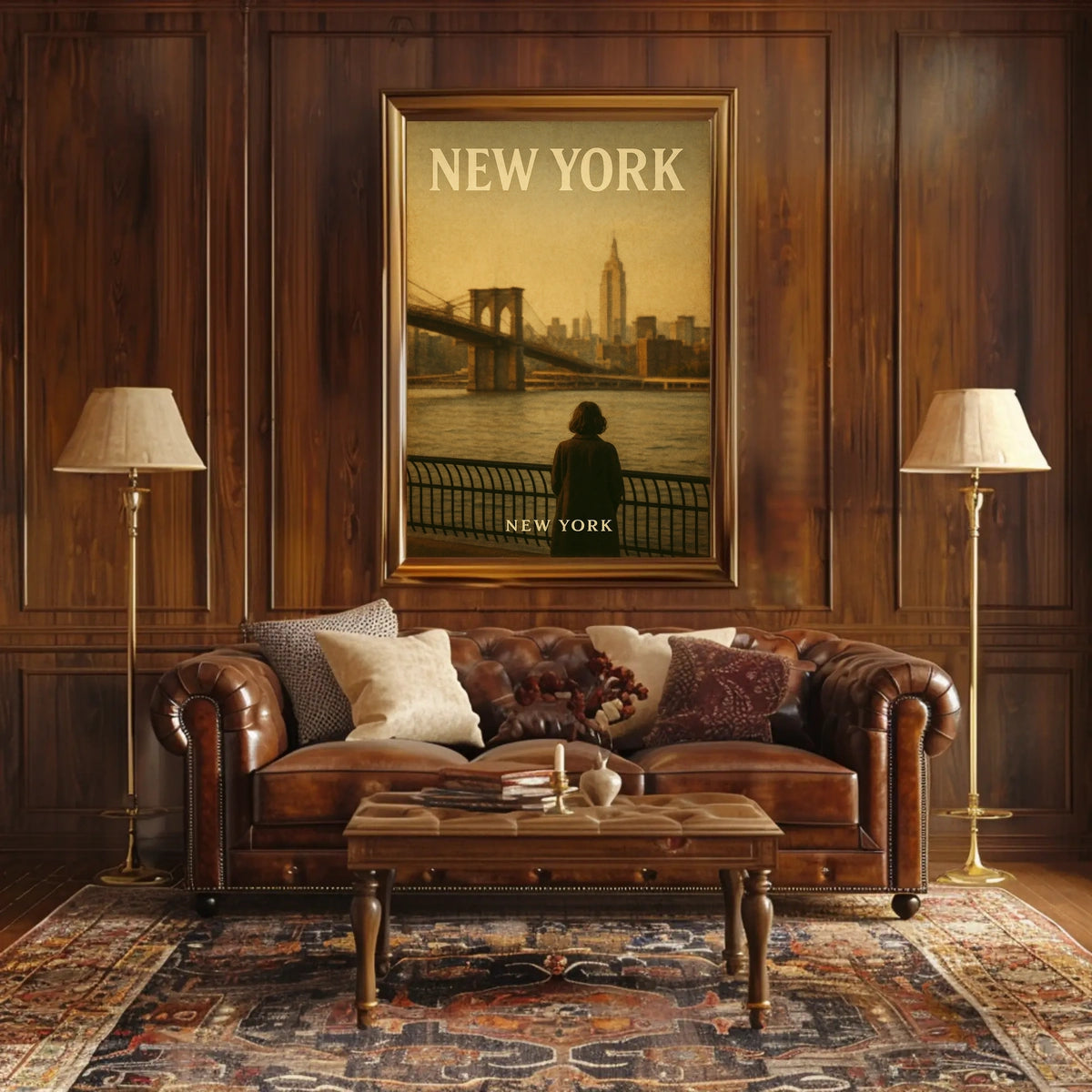 New York Cityscape Poster