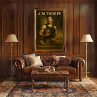 Jim Thorpe Athletic Legend Poster