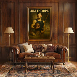 Jim Thorpe Athletic Legend Poster