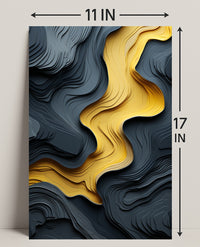 Flowing Layers Poster PosterGoat