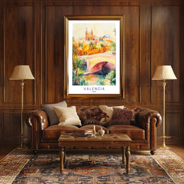 Valencia Scenic Poster PosterGoat