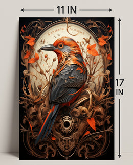 Enchanted Avian Artistry Poster