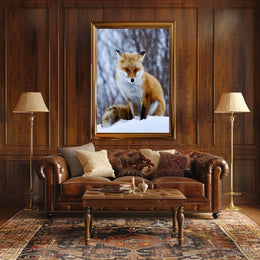 Winter Fox Poster