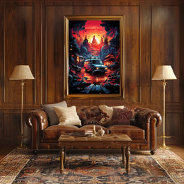 Sunset Adventure Poster