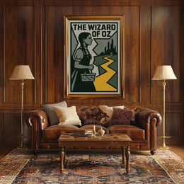 The Wizard of Oz Vintage Fantasy or Mythology Poster PosterGoat