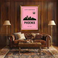 Phoenix City Edition Poster PosterGoat