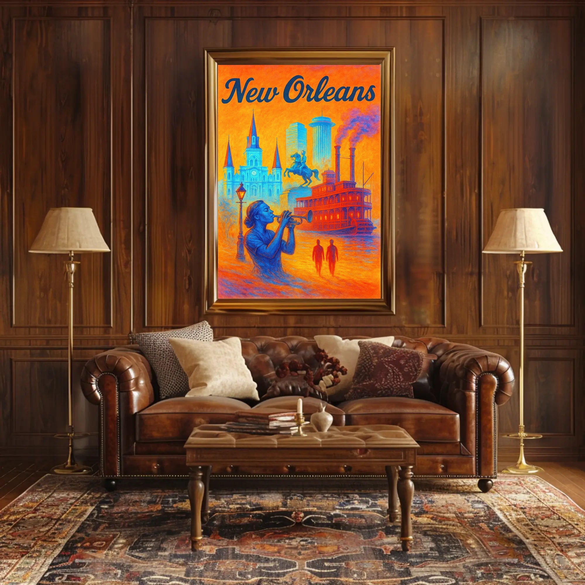 New Orleans Vibes Poster PosterGoat