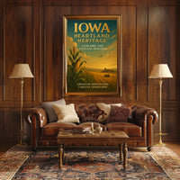 Iowa Heartland Heritage Poster