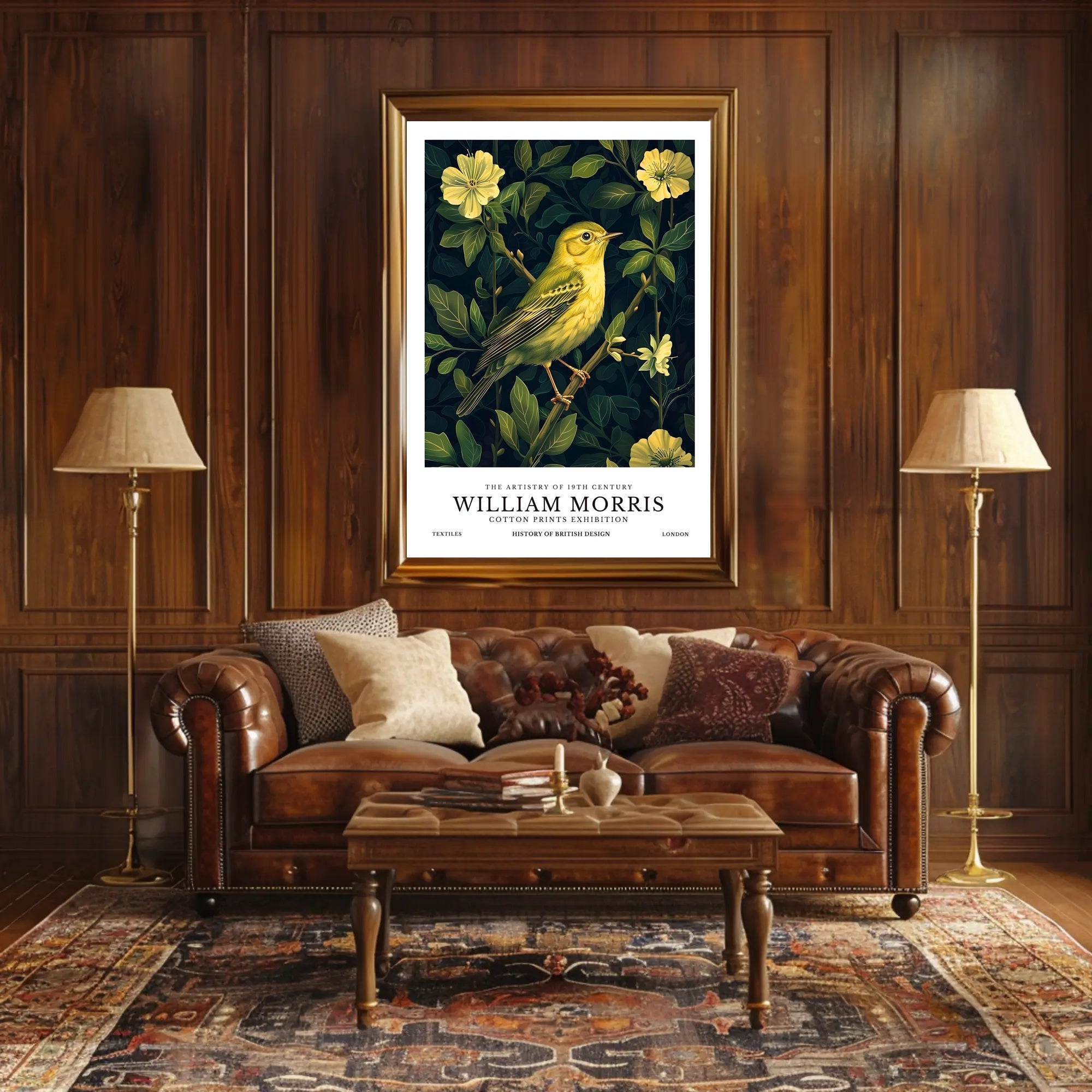 William Morris Nature Vintage Art Heritage Poster